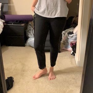 Zara high waist\high-rise straight leg pant size 8